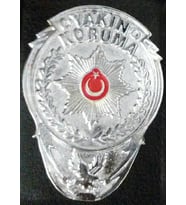 YAKIN KORUMA CÜZDAN ROZETİ (METAL)-SATIN/AL,YAKIN KORUMA KIMLIK KARTLI PERSONELE SATILIR.-SIVILE SATILMAZ