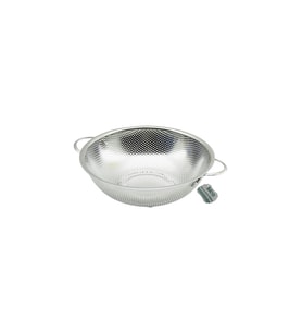 25CM  METAL KULPLU  ÇELİK SEPET SÜZGEÇ İNCE TEL AYAKLI (5343)