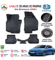 Vw Scirocco 3D Paspas Havuzlu Pro 2008 Sonrası