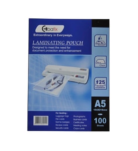 Bafix A-5 Laminasyon Filmi 125 Micron 100 LÜ (1 paket 100 adet)