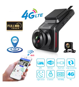 1080p Araç içi Kamera - 4g Araç Kamerası - GPS Takip Sistemi - Wifi - Sim Kartı Tak / Kullan