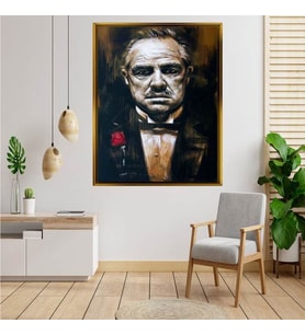 Altın  Çerçeveli tablo n1037