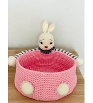Amigurumi Şekilli Organizer Sepet