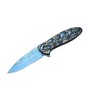 Sibirya Kurukafa Blue Çakı Ürün Kodu: S-2069L 19, 5 CM
