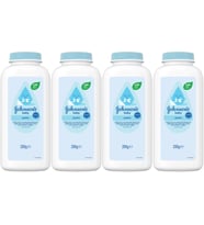 Johnsons Baby Bebek Pudrası 200GR Klasik (%99 Doğal) (4 Lü Set) (Beyaz)