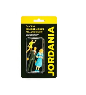 JORDANIA MAKET JE01-İB1025A BOYALI İNSAN AİLE 1/025