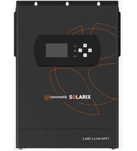TUNÇMATİK 3.6kW SOLARIX TSK16101 24V 100A Akıllı OFF-GRID İnvertör