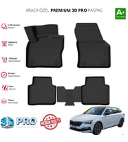 SKODA SCALA ARACA ÖZEL 3D PASPAS 2019 2020 2021 2022 2023 2024