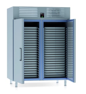 Iceinox Dik Tip Patiseri Derin Dondurucu 2 Kapılı 40x60 Tepsi Kapasiteli 1340 Lt (Gri)
