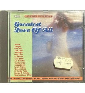 (Plak Değildir CD dir) CD 16 Romantic Instrumentals Greatest Love Of All CD (Karışık)