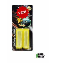 Oto Petek Kalorifer Kokusu Sarı Clips Mandal Araba Kokusu 1 paket(4adet)