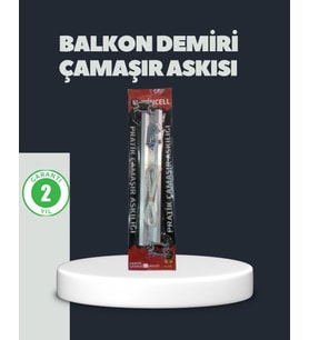Balkon Demiri Çamaşır Askısı Kare Demirlere Uygun Dayanıklı Tasarım