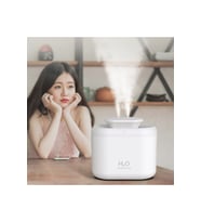Beyaz Ultrasonik Hava Nemlendirici 3300 Ml Aroma Difüzörü Büyük Boy