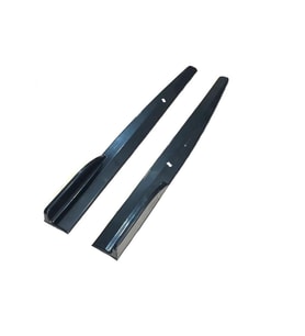 Flaplı Yan Marşpiyel Altı Lip Kısa Plastik Piano Black