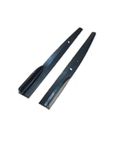 Flaplı Yan Marşpiyel Altı Lip Kısa Plastik Piano Black