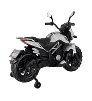 447 Motocross Akülü Motosiklet Beyaz