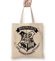 Hogwarts 02 Bez Çanta Uzun Saplı