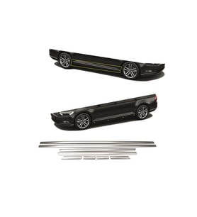 Vw Passat B8 Krom Yan Kapı Çıtası 8 Parça 2015-2019