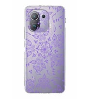 Xiaomi  Mi 11 Pro  Kamera Korumalı Kapak Nostalji Desen Tasarımlı Şeffaf  Kılıf