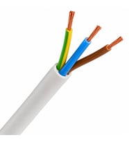 Elektrik Kablosu 3x1.5 mm TTR Kablo 20m Bakır İletkenli Yüksek Performans