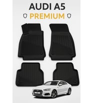 Audi A5 İçin 3D Havuzlu Kauçuk Oto Paspas