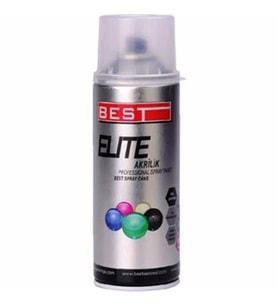 BEST AKRİLİK ELİTE 9007 KOYU METAL GRİ SPREY BOYA 400 ML