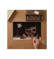 Sinema Stüdyosu Tasarımı 240 parça Ahşap Puzzle Ahşap Kutuda MP00963