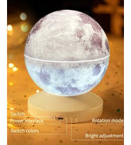 Hayal Kurduran Planetarium Projektör Yıldız Ay Lambası Galaxy Gece Işıkları (Karışık)
