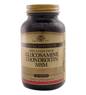 Solgar Glucosamine Chondroitin MSM 60 Tablet