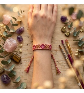 Kibele El Yapımı Makrome Bileklik