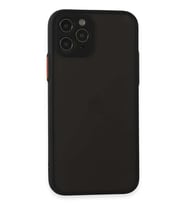iPhone 11 Pro Kılıf Montreal Silikon Kapak - Siyah