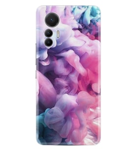 Xiaomi 12 Lite Kılıf Resimli Desenli Baskılı Silikon Pink Cloud 1305