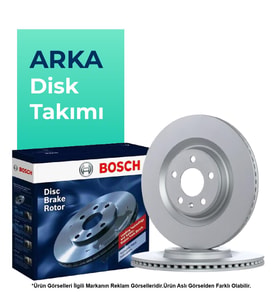 BOSCH Volkswagen Golf Arka Fren Disk Takımı (2020-2025)