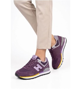 Hammer Jack 19253 Chile Kadın Sneaker Spor Ayakkabı Lazer Lila