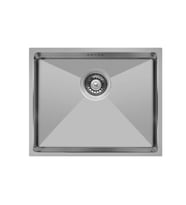 Livinox 10_4060R10 40x60 cm Tek Gözlü Damlalıksız Polisajlı Tezgah Altı Paslanmaz Çelik Eviye