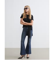 LCW Jeans İndigo Flare Kadın Jean Pantolon