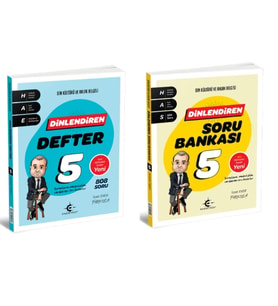 ARI YAYINCILIK 5. Sınıf Din Kültürü ve Ahlak Bilgisi İzzet Eker Dinlendiren Defter + Soru Bankası