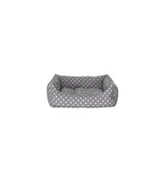 Pet Comfort Uniform Gri Puantiyeli Kedi ve Köpek Yatağı S 50x40cm