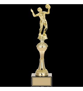 ODAK KUPA - Figürlü Kupalar - Voleybol Kadın Figürlü Kupalar FG-029 B - 36 cm