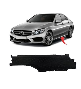 Mercedes C Seri W205 2014-2018 Alt Taban Muhafaza Sol A2056841900