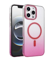 Durukar® iPhone 16 Pro Max Glossy Magsafe Kapak - Pembe