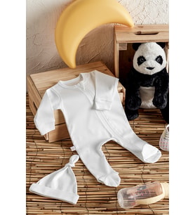 tinylamb SNOW STAR Organik Pamuk Penye Yeni Doğan Mini Set - 2 Parça