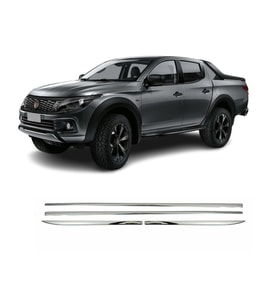 Fiat Fullback Krom Kapı Çıtası (4prç) 2016 Ve Sonrası Paslanmaz Çelik