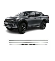Fiat Fullback Krom Kapı Çıtası (4prç) 2016 Ve Sonrası Paslanmaz Çelik