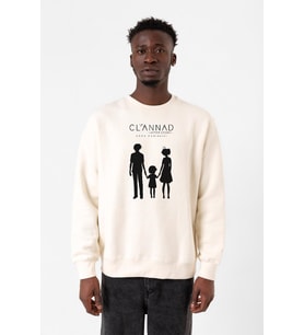 Clannad Anime After Story Ekru Erkek 2ip Sweatshirt