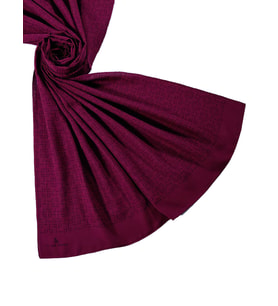 Mısırlı Eşarp Siena Şal (Bordo)