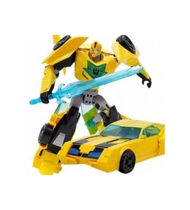 Oyuncak Bumblebee Oyuncak Metal Gövde Robot Olan Araba Transformer Robot Dönüşebilen Oyuncak Robot