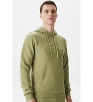 Lacoste Relaxed Fit Men's Hoodie Sweatshirt Erkek Kapüşonlu Sweatshirt Haki