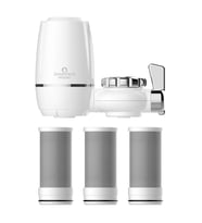 Greentech Water Aktive Edilmiş Karbon Filtreli Musluk Ucu Arıtıcı / 3 Adet Karbon Filtreli Kartuş / GW-D03P2