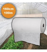 160cm X 100m AGRİL ISI DON PERDESİ, ZİRAİ DON KIRAĞI ÖRTÜ METRE 19gr KARPUZ ÇİLEK ÖRTÜSÜ, SERA TOPRAK ÖRTÜSÜ